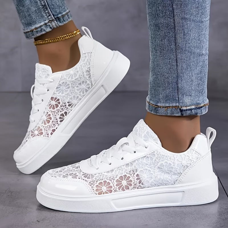 Damesko - Low-top med Blonderapport