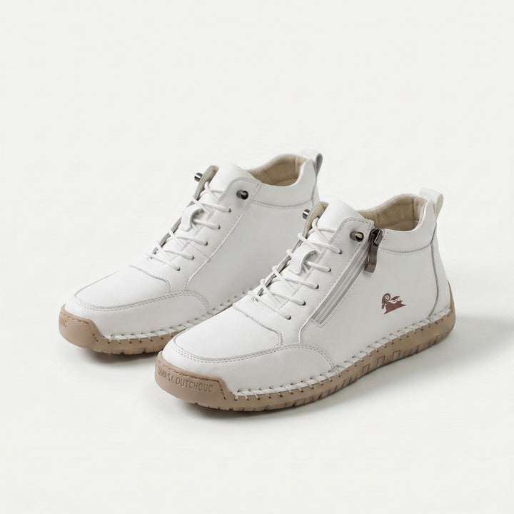 Dames Sneakers - Rund Tå med Ekstra Plads